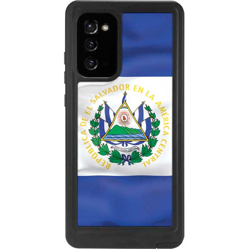 El Salvador Flag Galaxy Note20 5G Waterproof Case